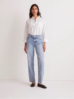 Madewell Low-Slung Straight Jeans